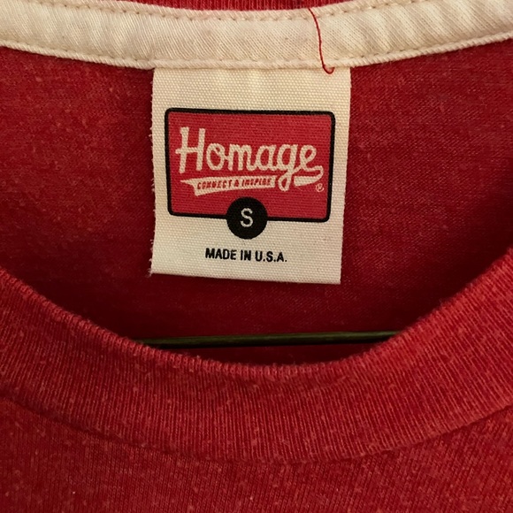 HOMAGE Cleveland script Indians Shirt - Picture 2 of 2